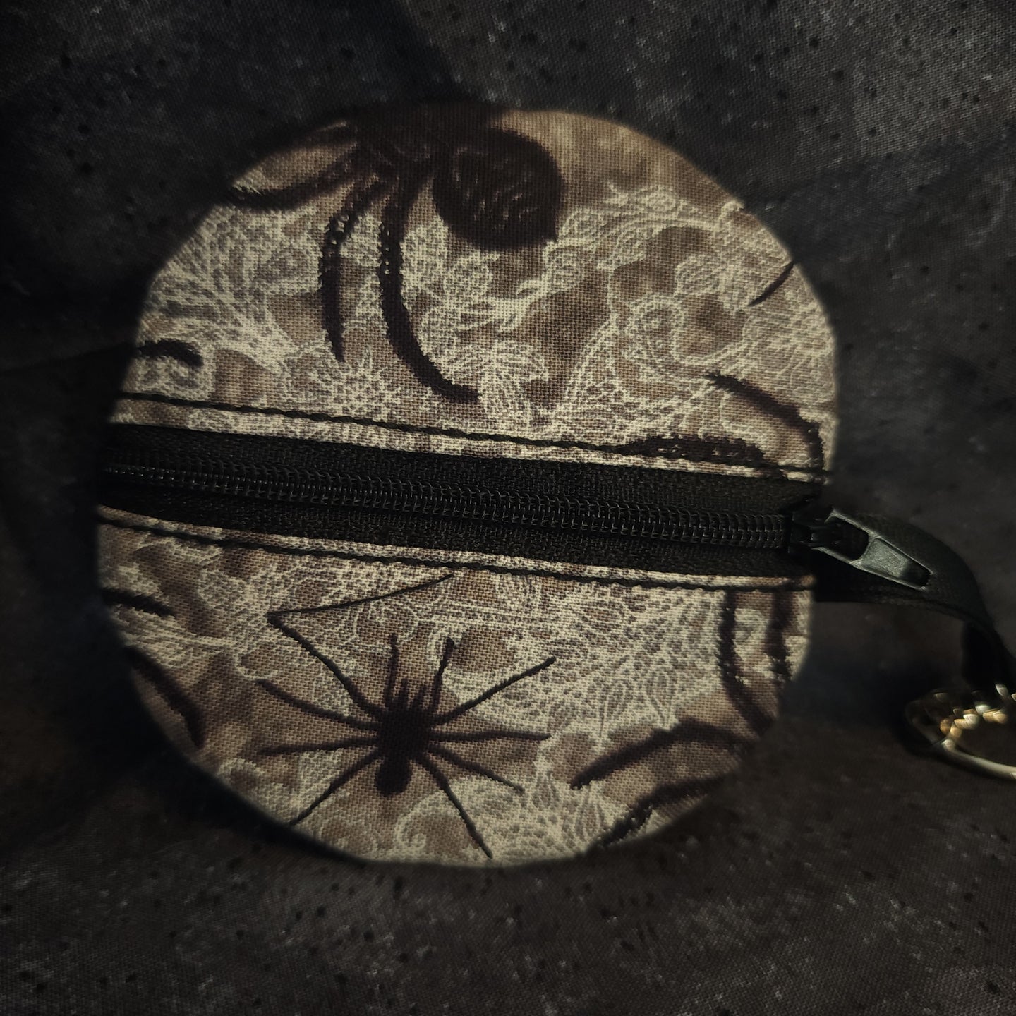 Spider Lace Web Coin Purse