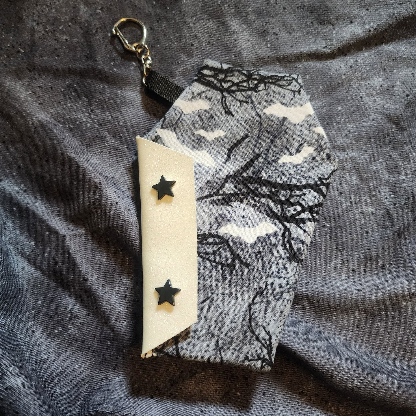 Bat in the Trees Coffin Wallet