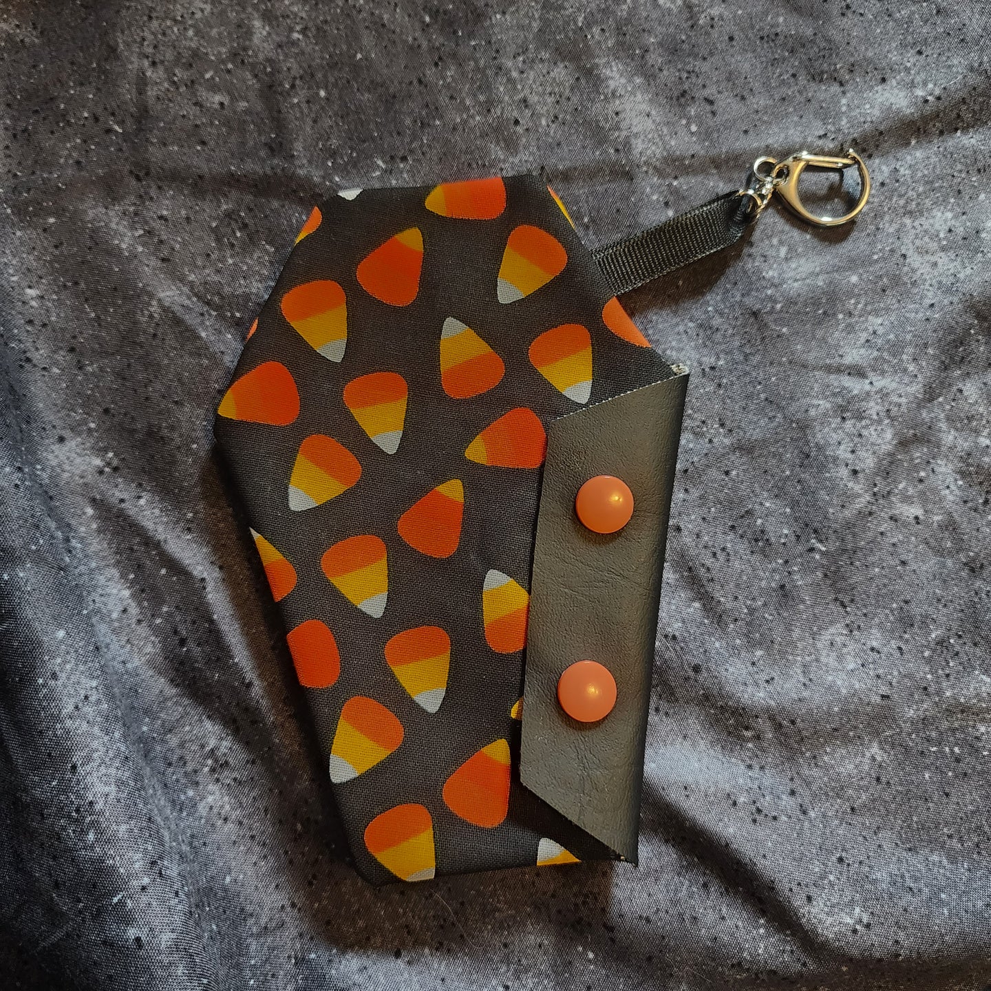 Candy Corn Coffin Wallet