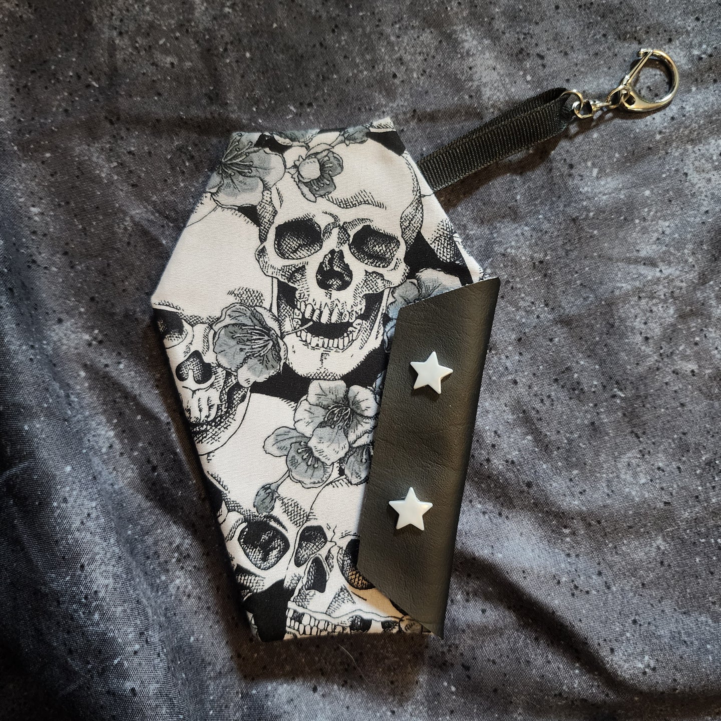 Skulls & Roses Coffin Wallet