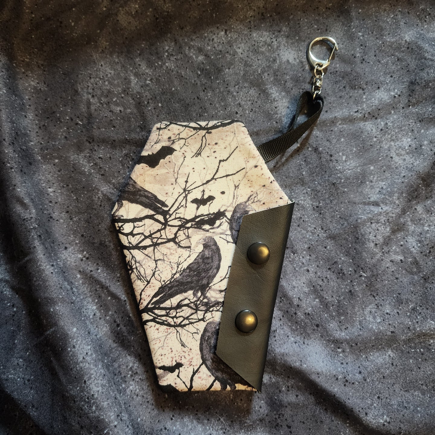 Raven Coffin Wallet