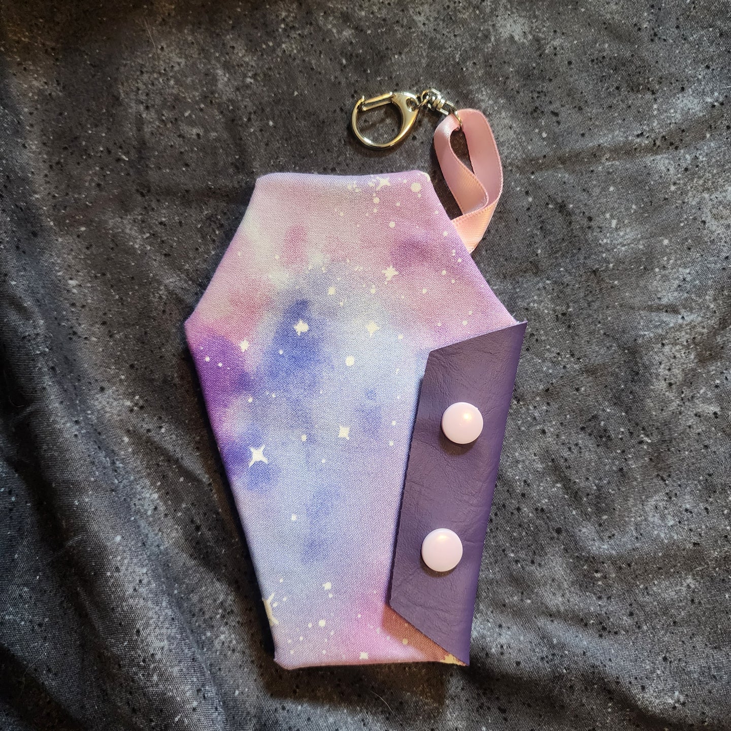 Pastel Galaxy Coffin Wallet