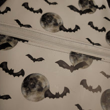 Load image into Gallery viewer, Bats and Moons Coffin Cross Body Shoulder Bag
