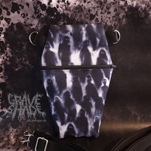 Load image into Gallery viewer, Phantom Glow Coffin Cross Body Shoulder Purse
