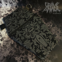 Load image into Gallery viewer, Macabre Elegance Coffin Cross Body Shoulder Purse
