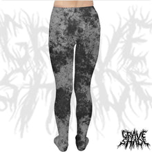 Load image into Gallery viewer, Grey Grunge Tights
