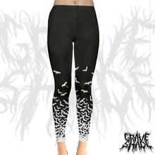 Load image into Gallery viewer, Fade to Bats Leggings
