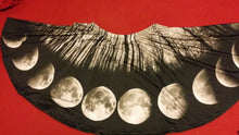 Load image into Gallery viewer, Moon Phase Skirt | Skirt | Nu Goth &amp; Alternative Apparel | Build Your Empire Clothing Co.
