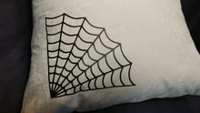 Load image into Gallery viewer, Nobody Puts Spider in the Corner Pillow Case | Pillow | Nu Goth &amp; Alternative Apparel | Build Your Empire Clothing Co.
