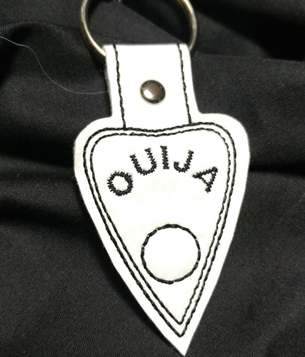 Ouija Planchette Keychain | Keychain | Nu Goth & Alternative Apparel | Build Your Empire Clothing Co.