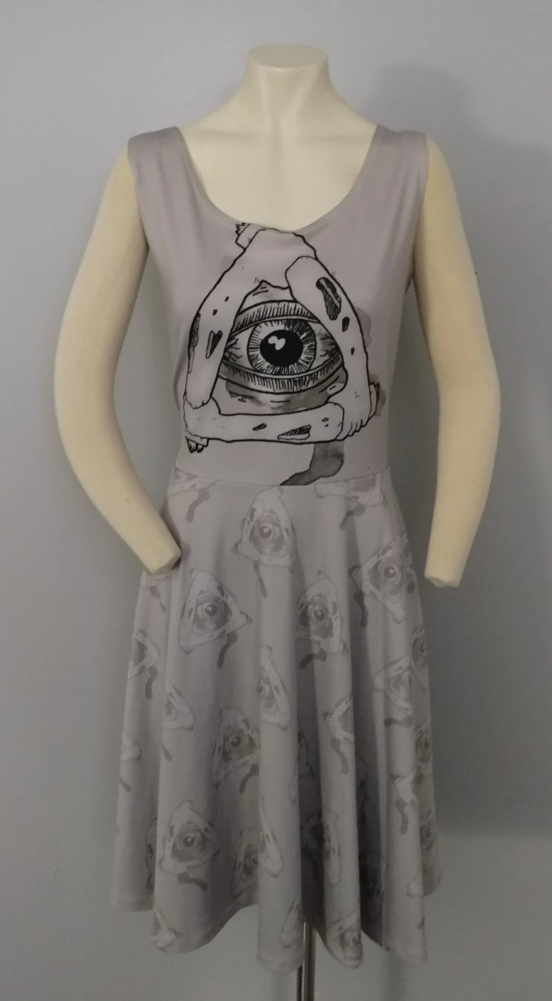 Illuminati Skater Dress