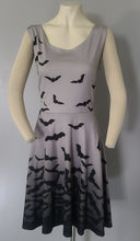 Load image into Gallery viewer, Fade to Bats Skater Dress
