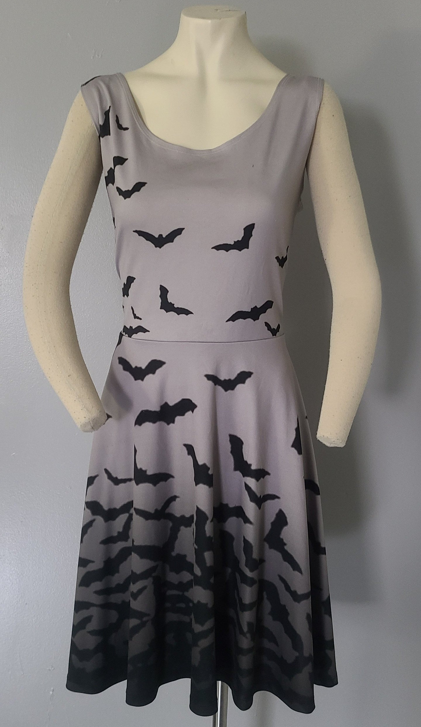 Fade to Bats Skater Dress