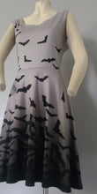 Load image into Gallery viewer, Fade to Bats Skater Dress
