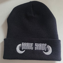 Load image into Gallery viewer, Grave Shade Moon Embroidered Beanie
