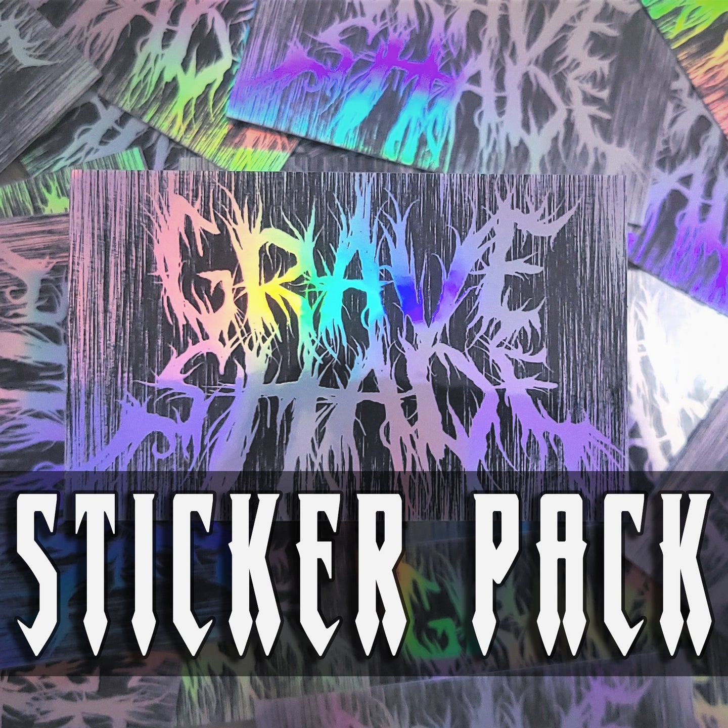 Grave Shade Vinyl Sticker Combo Pack