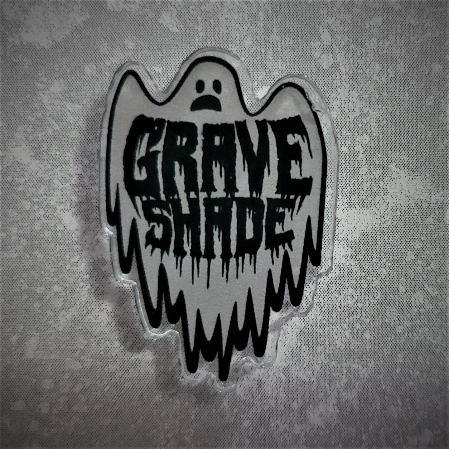 Grave Shade Ghost Acrylic Lapel Pin