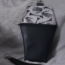 Load image into Gallery viewer, Bones &amp; Webs Coffin Zipper  Clutch Handbag
