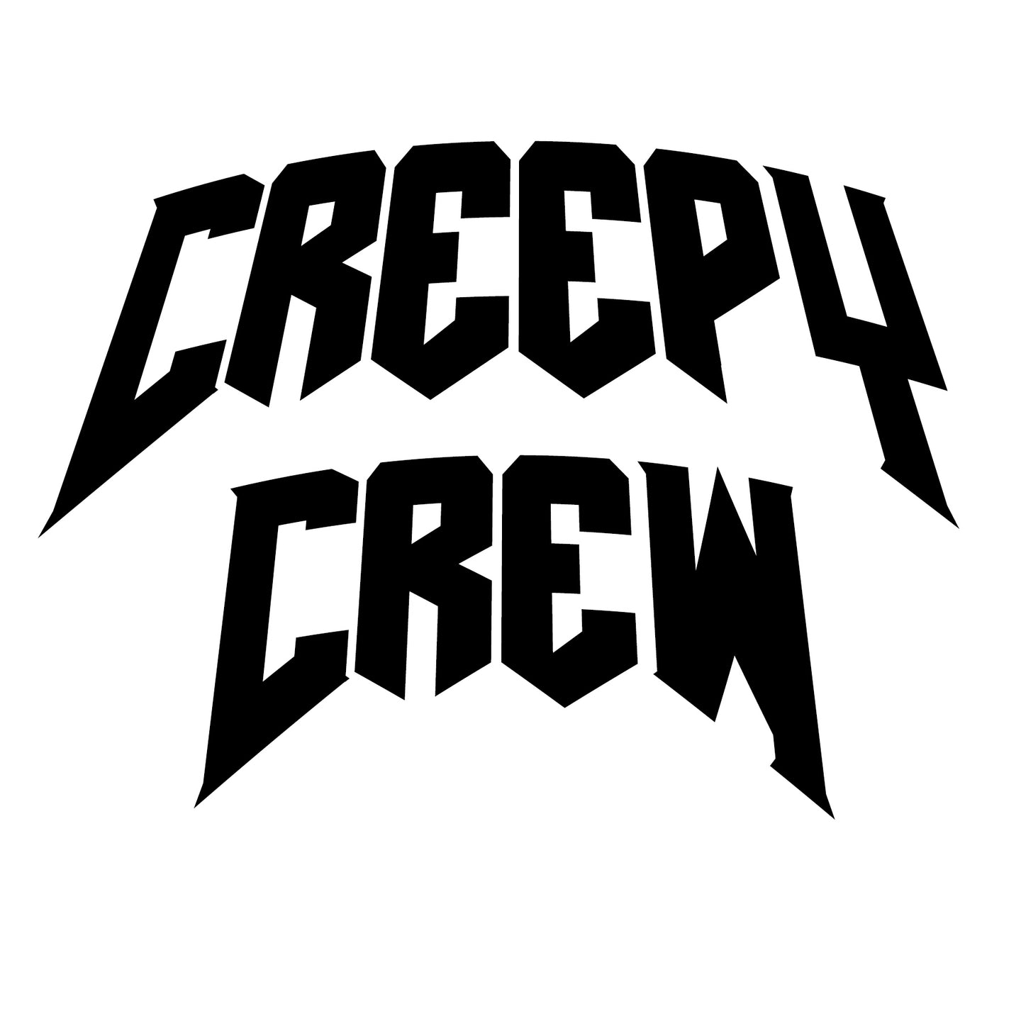 Creepy Crew Vintage Vinyl Decal Sticker