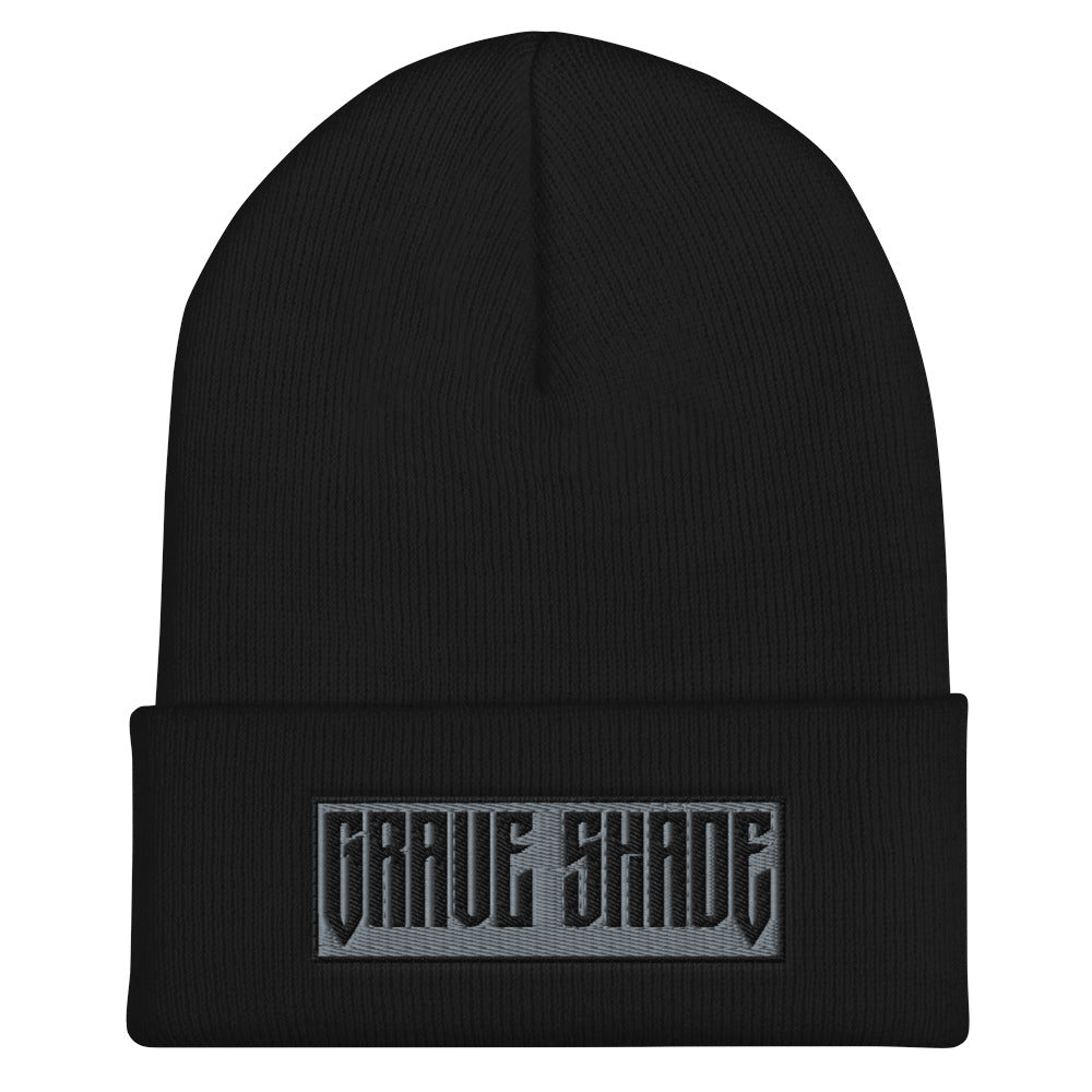 Grave Shade Brand II Embroidered Beanie