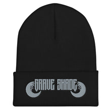 Load image into Gallery viewer, Grave Shade Moon Embroidered Beanie
