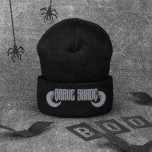 Load image into Gallery viewer, Grave Shade Moon Embroidered Beanie
