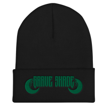 Load image into Gallery viewer, Grave Shade Moon Embroidered Beanie
