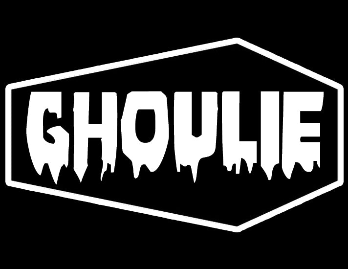 Coffin Ghoulie Border Vinyl Decal Sticker