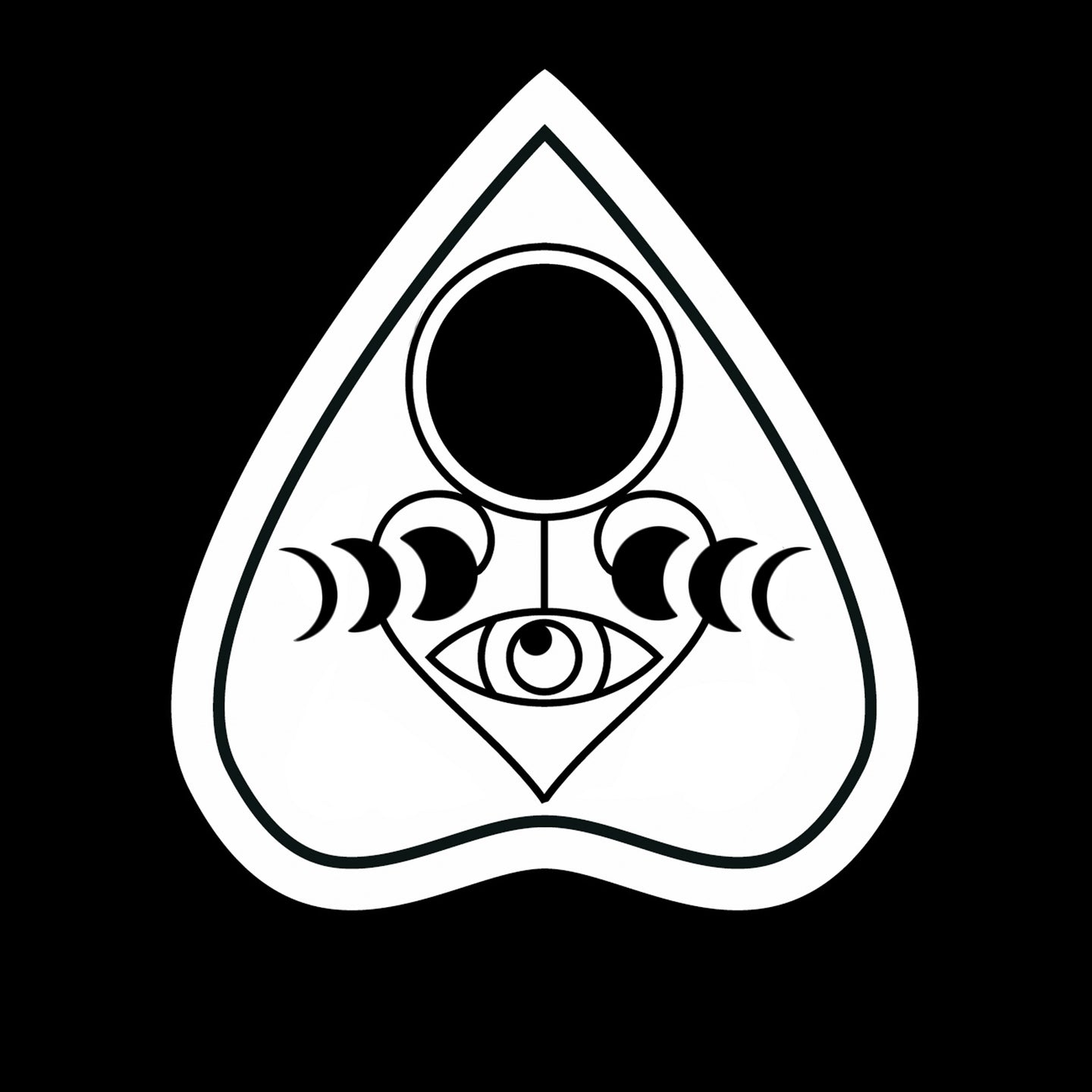 Planchette Vinyl Decal Sticker