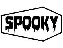 Load image into Gallery viewer, Coffin Spooky Border Vinyl Decal Sticker
